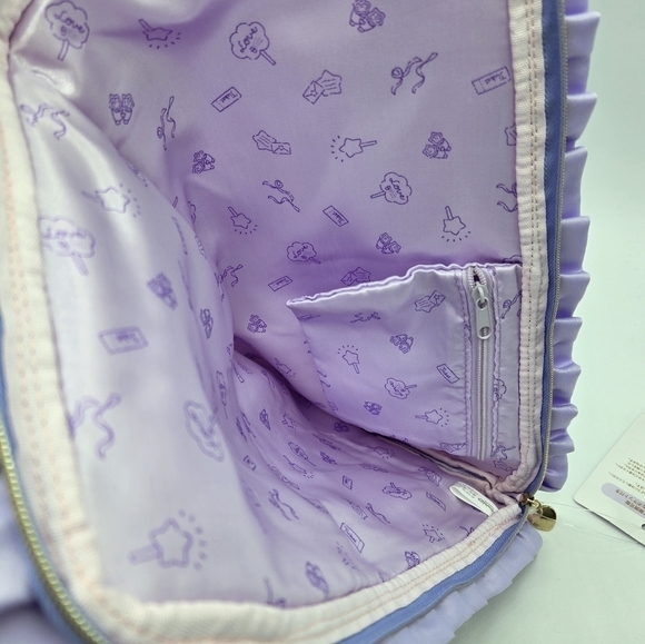 Sanrio Little Twin Stars Enjoy Idol Pen Pouch Purple - Picture 6 of 11